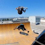 Session skate avec Shaun White et Phenom Tom Schaar !