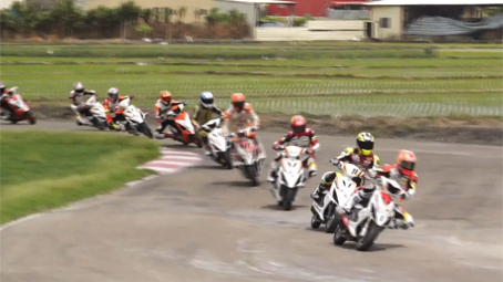 course de scooter