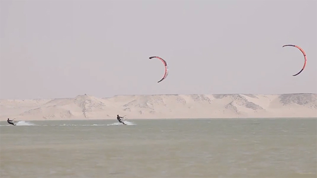 kitesurf amateur