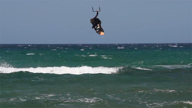 strapless kitesurf