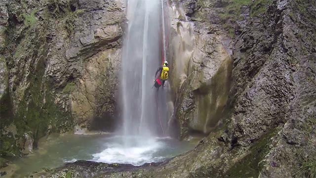 canyoning amateur