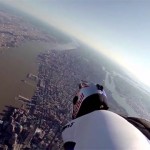 Wingsuit au-dessus de New-York !