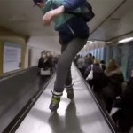 Roller Street dans le métro de Paris !