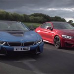 Défi sur circuit : BMW i8 VS BMW M4