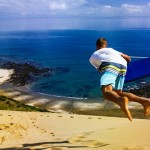 Surf sur des dunes en Nouvelle-Zélande !