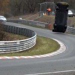 Crash d’une Nissan GT-R Nismo au circuit du Nüburgring