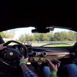 GoPro d’une Ferrari LaFerrari sur circuit