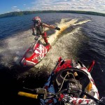 GoPro : Motoneige de 200ch sur l’eau !