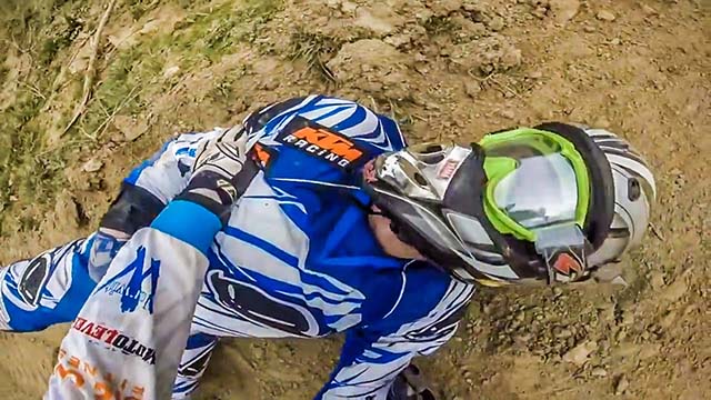 Compilation d'accidents motocross amateur