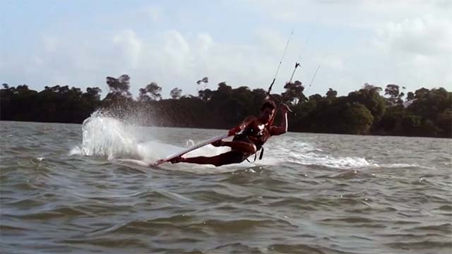 video kitesurf martinique