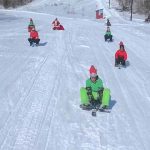 Traîneaux 3 skis au Parc Du Mont Hatley