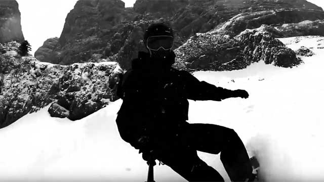 Descente à Splitboard et Ski dans le Vercors