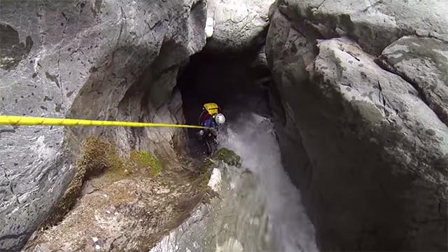 canyoning amateur