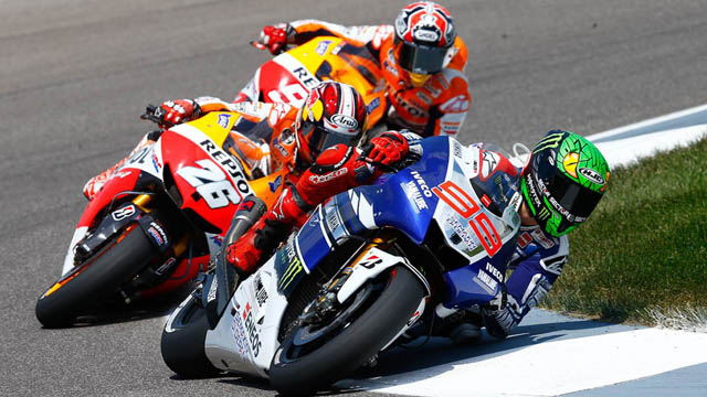 Grand prix motorcycle racing is the premier class of motorcycle road racing events held on road the championship is currently divided into four classes: Grand Prix Moto . Streaming Grand Prix d'Indianapolis - Course Moto GP 2014