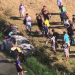Énorme crash de Robert Consani au Championnat d’Europe des Rallyes !
