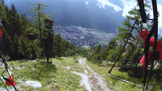 speed flying à chamonix