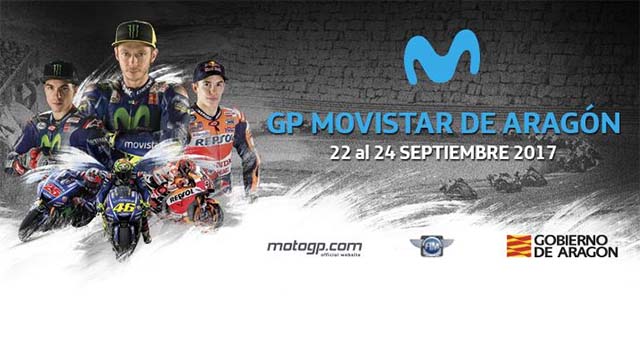 course motogp 2017 grand prix movistar aragon